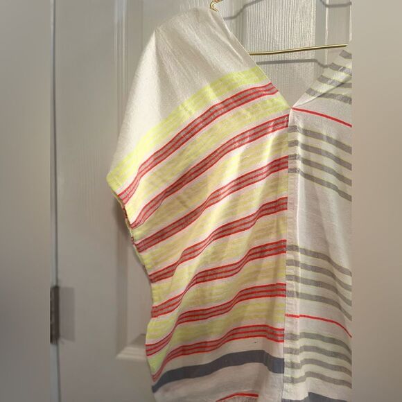 Lemlem Vibrant Striped Short Sleeve Top - Picture 7 of 11
